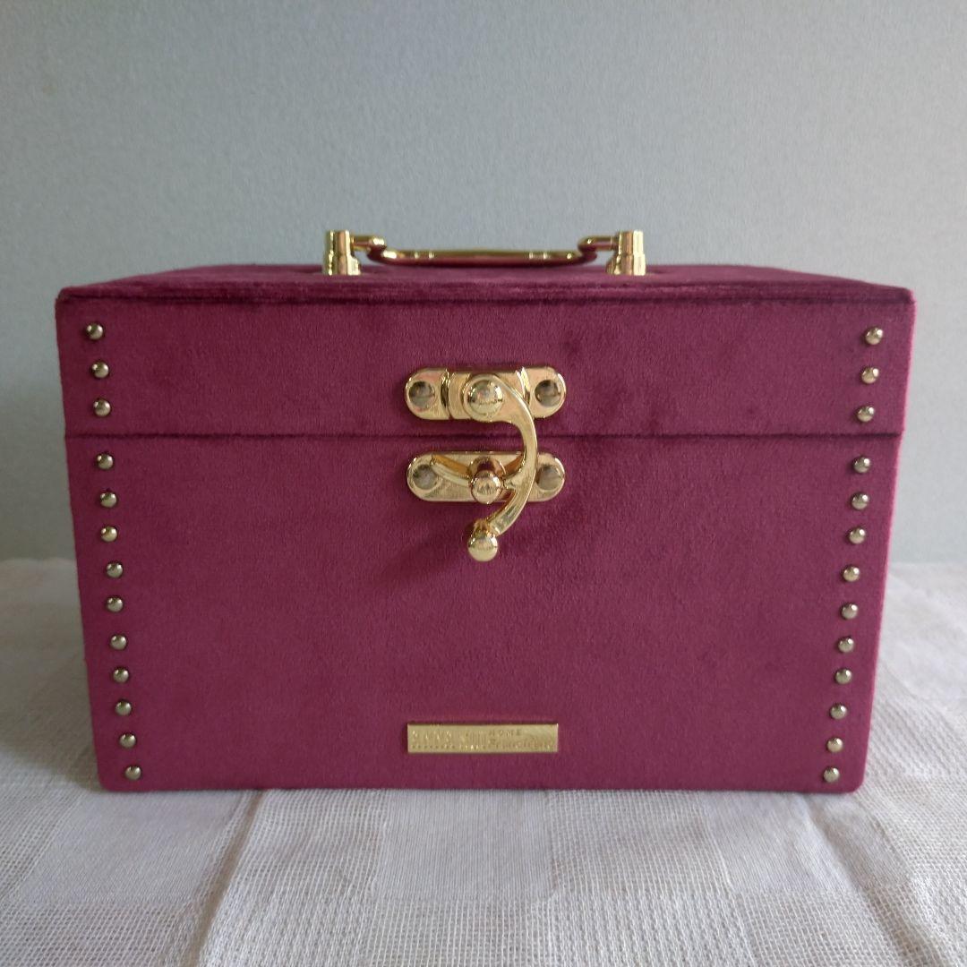 ANNA SUI　Francfranc　ジュエリーボックスS　ダークレッド