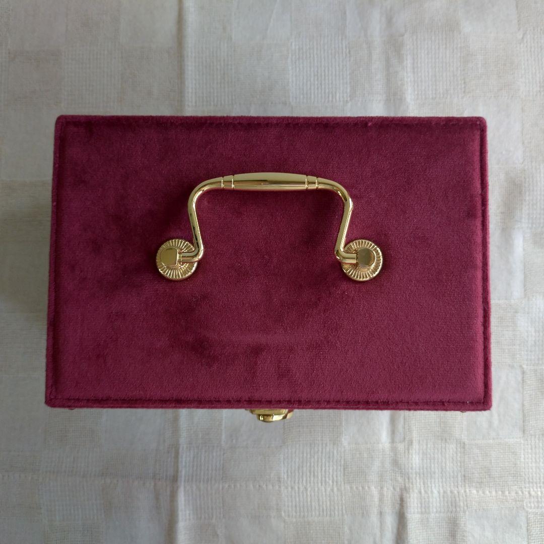 ANNA SUI　Francfranc　ジュエリーボックスS　ダークレッド