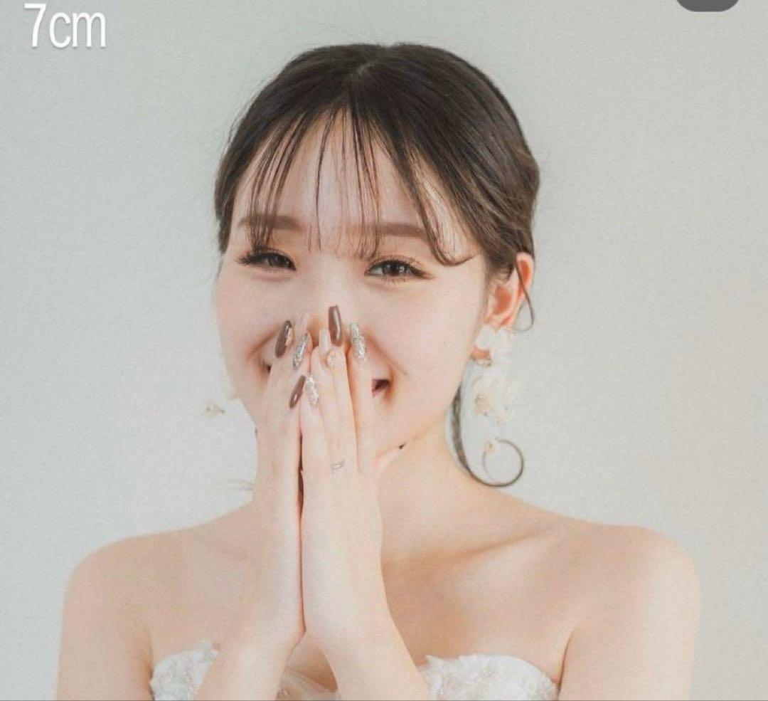 coussinet fleur ピアス