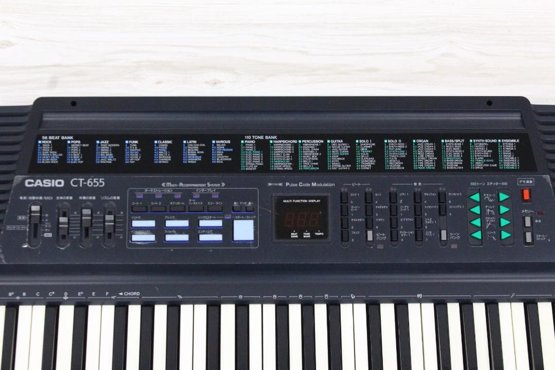 ▲良品 カシオ/CASIO　電子ピアノ キーボード CT-655