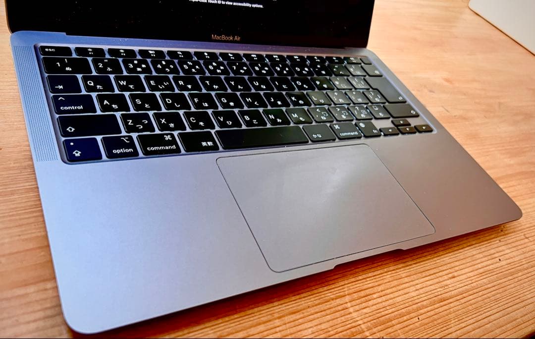 【美品】M1 MacBookAirスペースグレー 13'