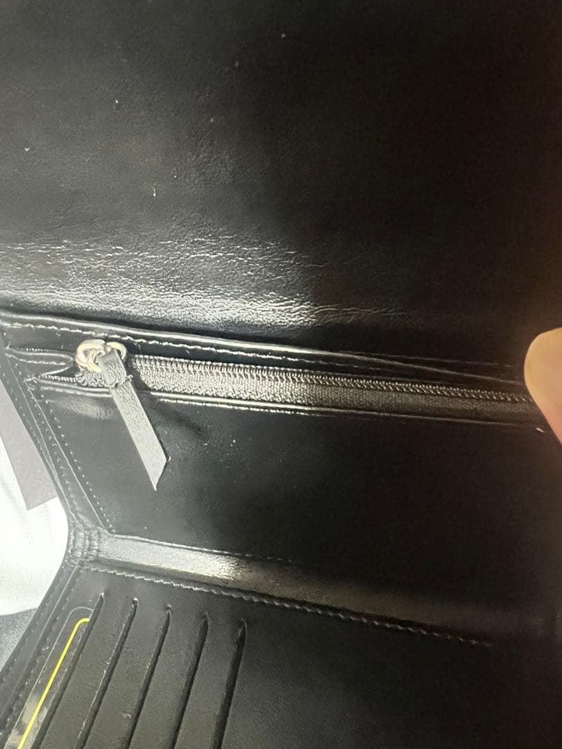 CHANELノベルティ財布 ラムスキンブラック