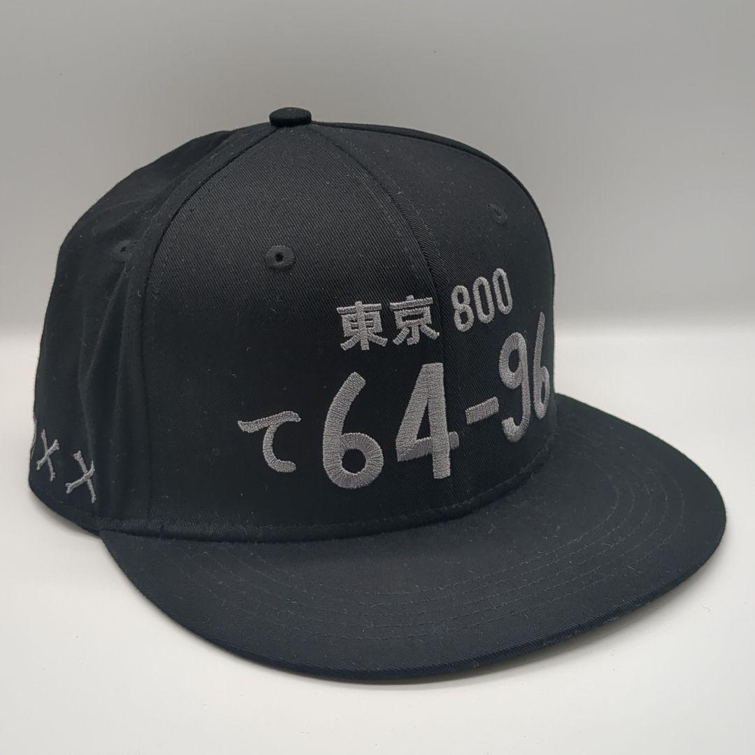 美品 ドロヘドロ 恵比寿 キャップ 帽子 57-60cm ブラック EBISU