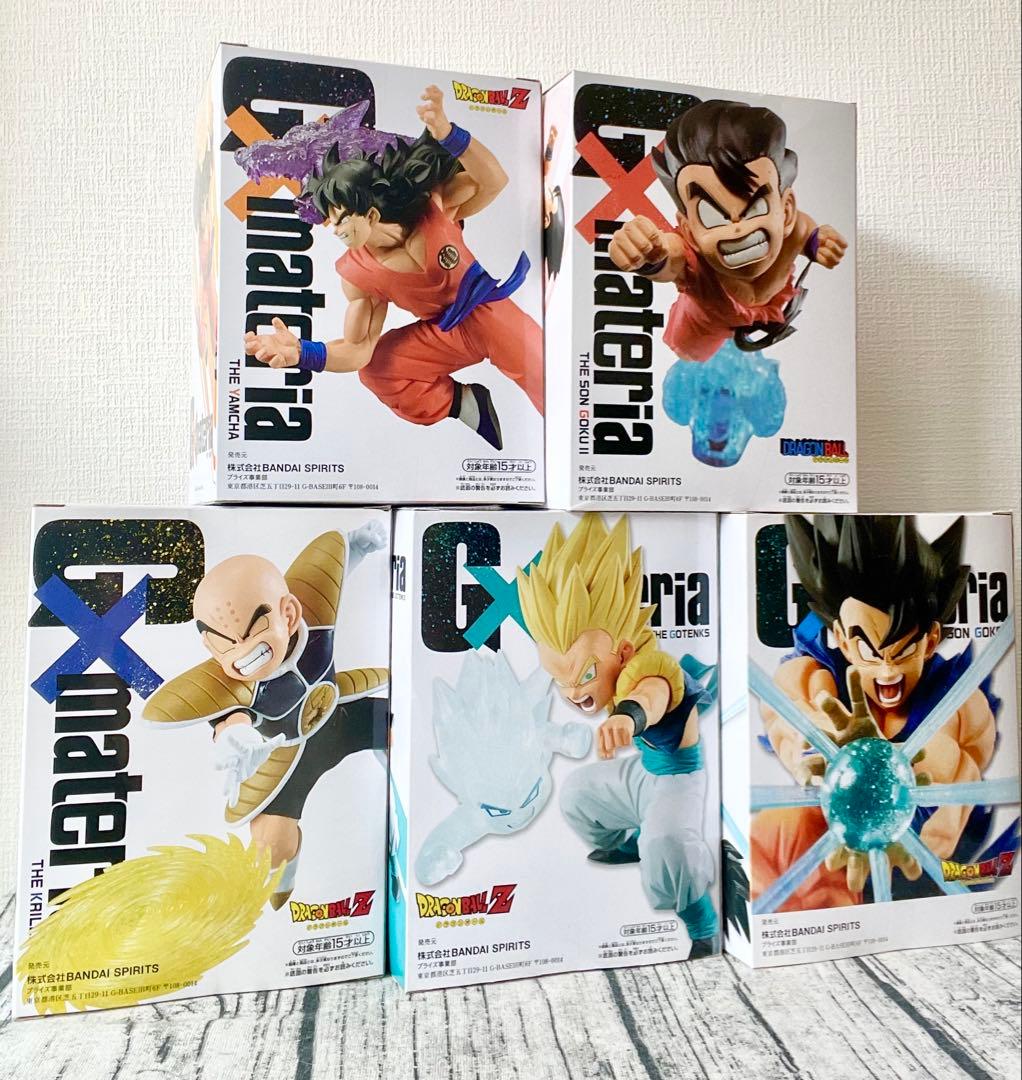 ドラゴンボール　G×materia ジーマテリア　フィギュア　まとめ売り　5点