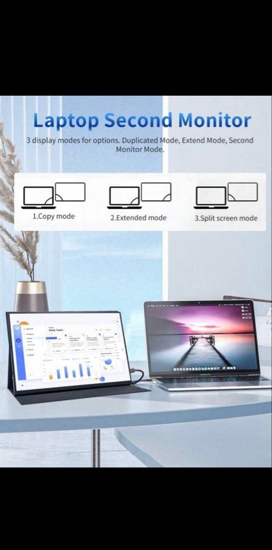 144Hz対応 16インチ ゲーミングモバイルモニター PS5/PC/スマホ用