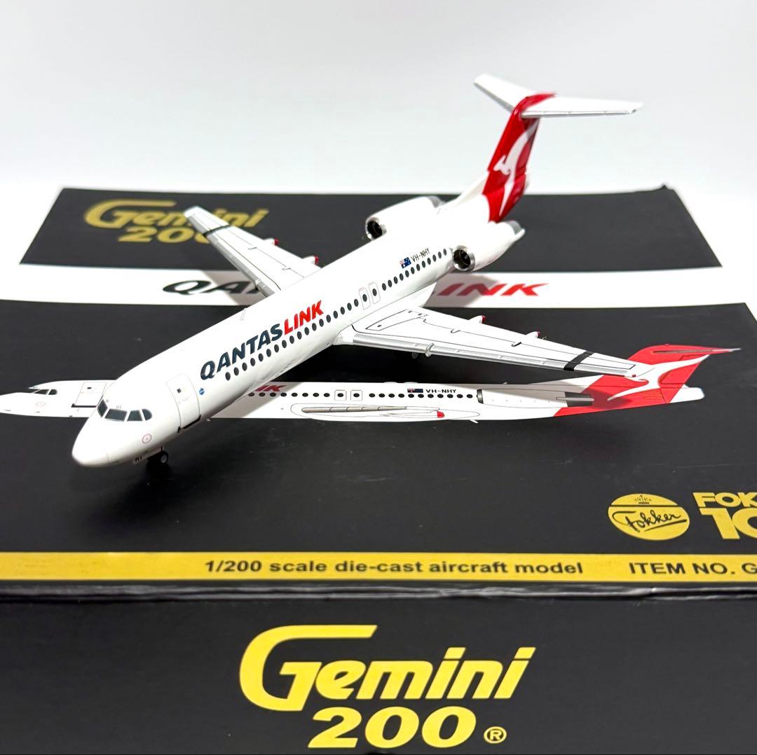 Gemini 1/200 Fokker 100 カンタスリンク
