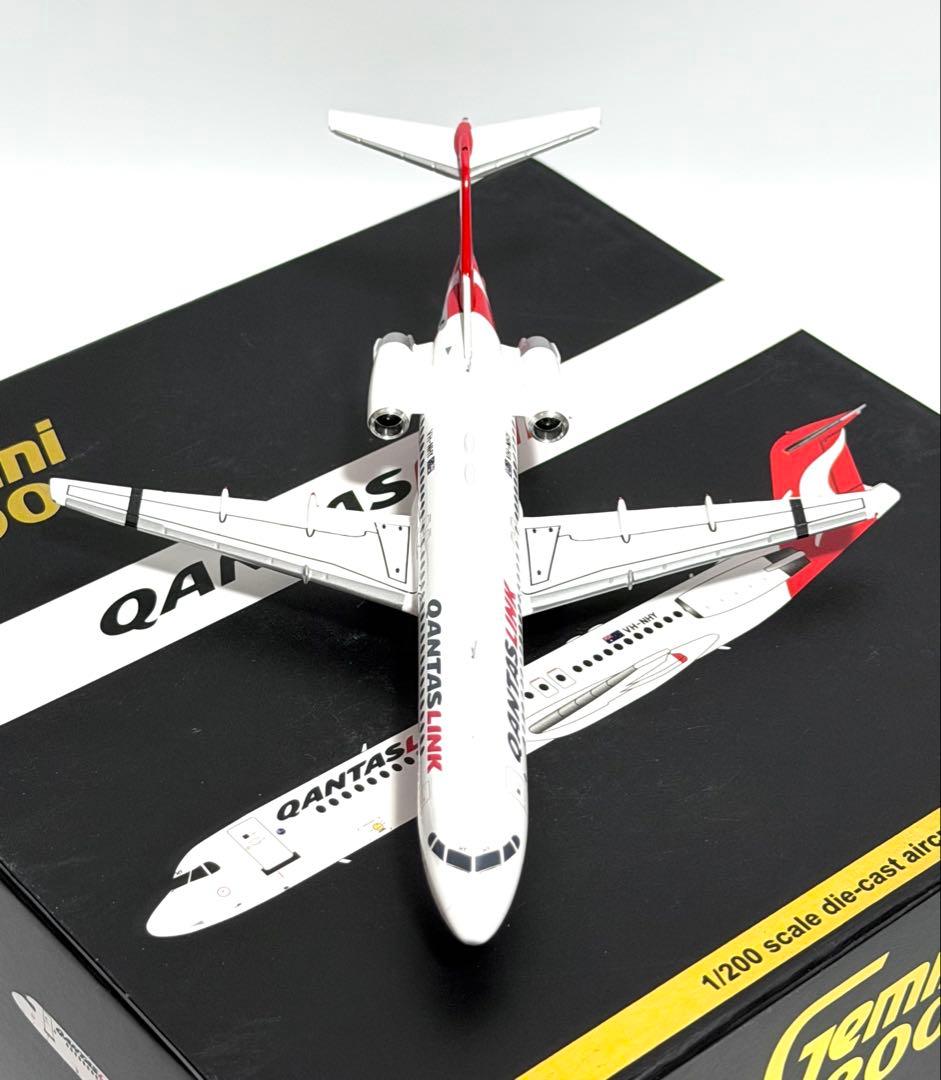 Gemini 1/200 Fokker 100 カンタスリンク