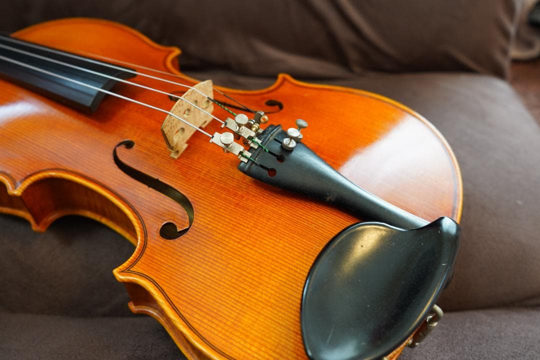 【黄金期・良音】SUZUKI スズキ　バイオリン　No.580 1/2　新弓