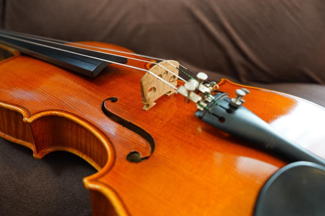 【黄金期・良音】SUZUKI スズキ　バイオリン　No.580 1/2　新弓