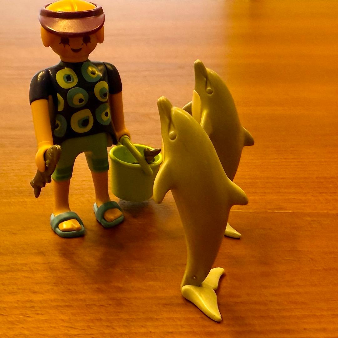 プレイモービル 海の生き物系まとめ売り＋おまけ付き【3135】【4489】