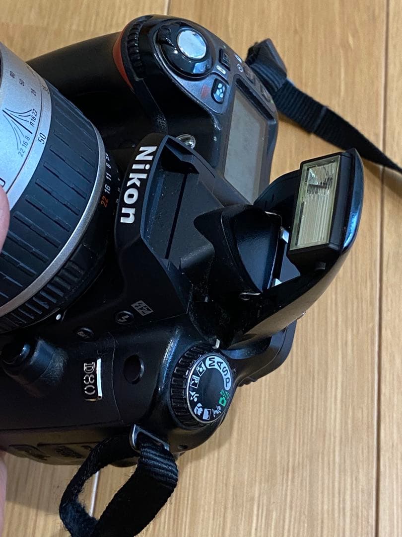 Nikon d80 デジタル一眼　シグマ 28-80mmレンズ付　動作品　CCD