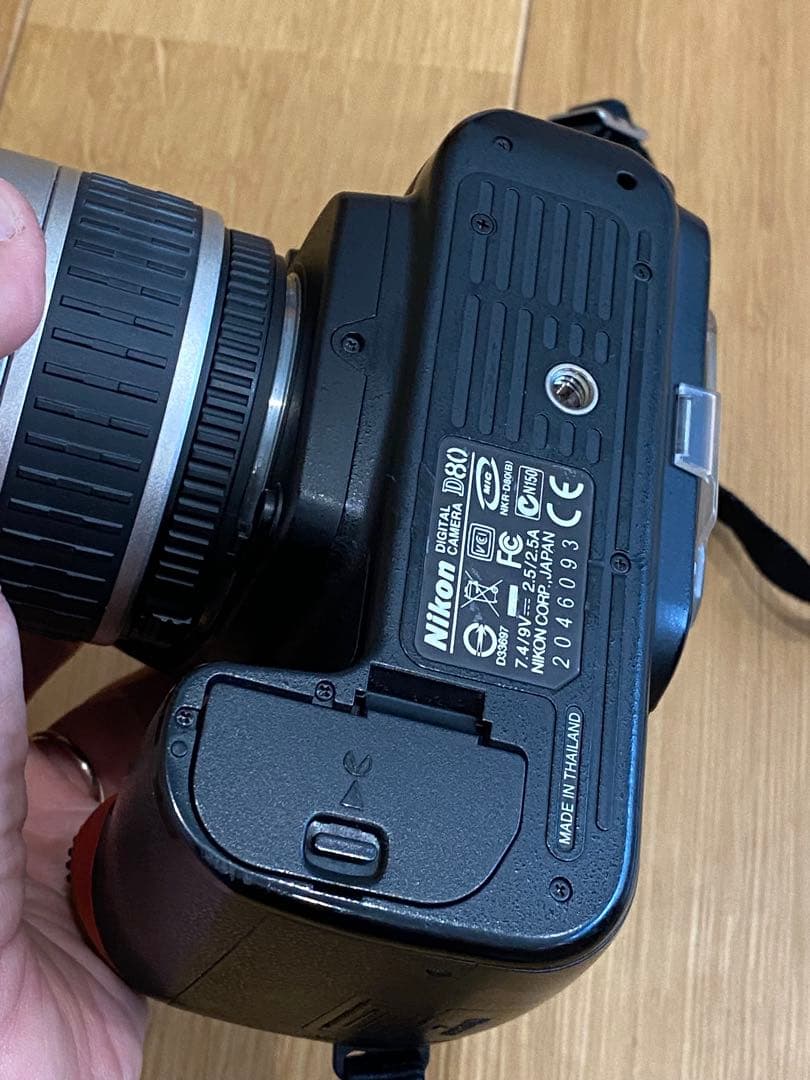Nikon d80 デジタル一眼　シグマ 28-80mmレンズ付　動作品　CCD