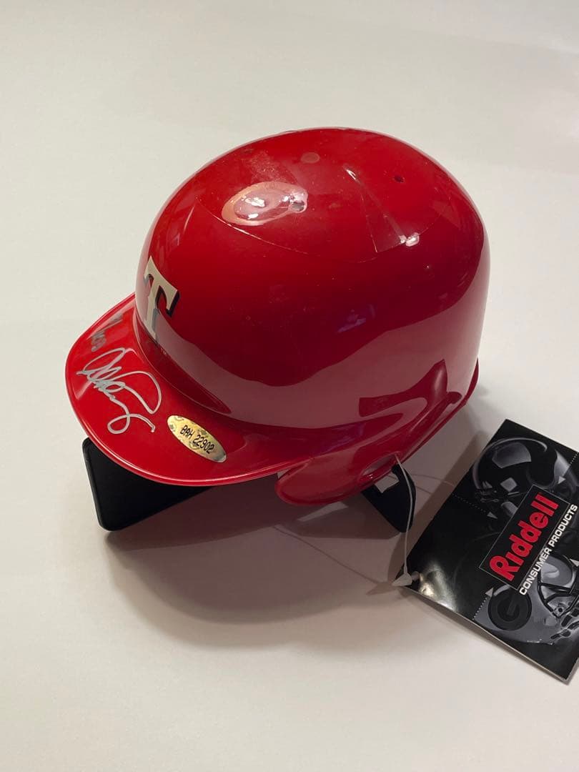 アレックス ロドリゲス 直筆サイン入りミニ・ヘルメット UDA証明書103個限定
