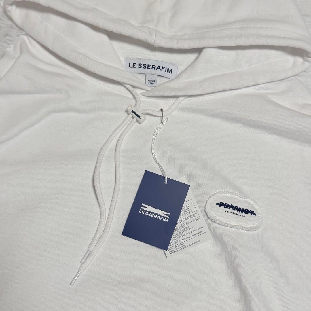 【美品】LE SSERAFIM FEARNADA 2023 S/S フーディ L