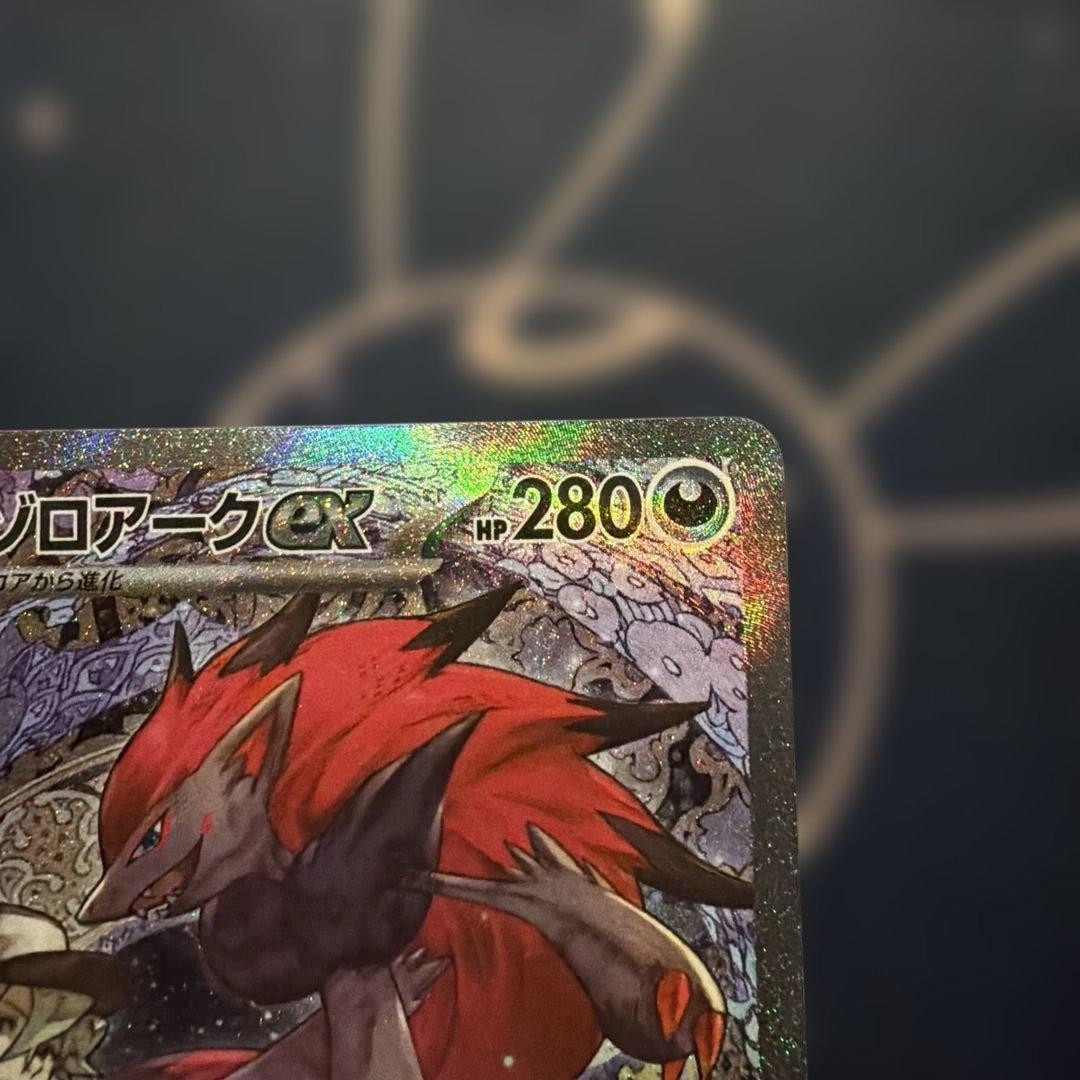 美品！！自引き！！Nのゾロアークex sar