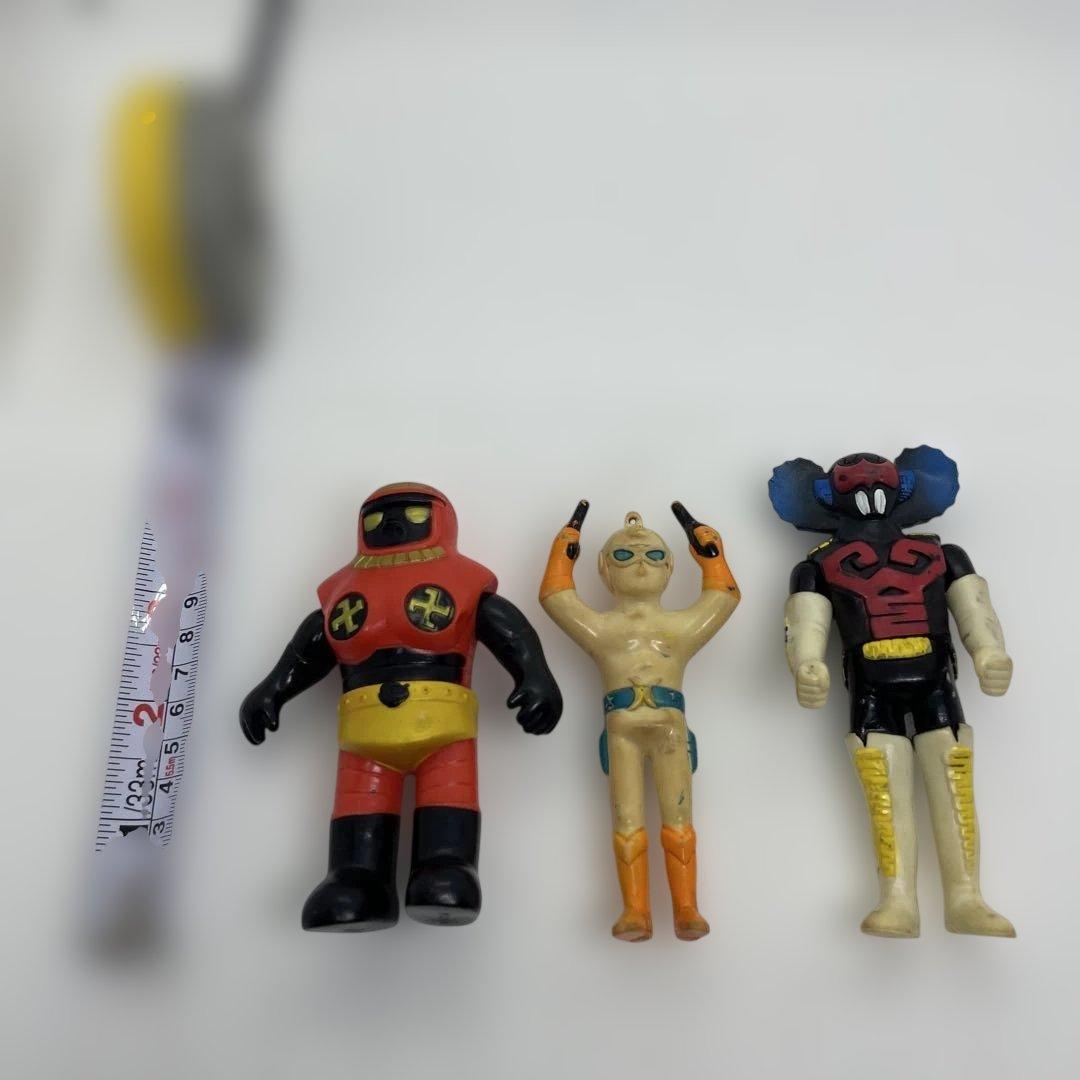 ロボコン ロボワル・月光仮面・アクマイザー3ザビタン ソフビ3体セット