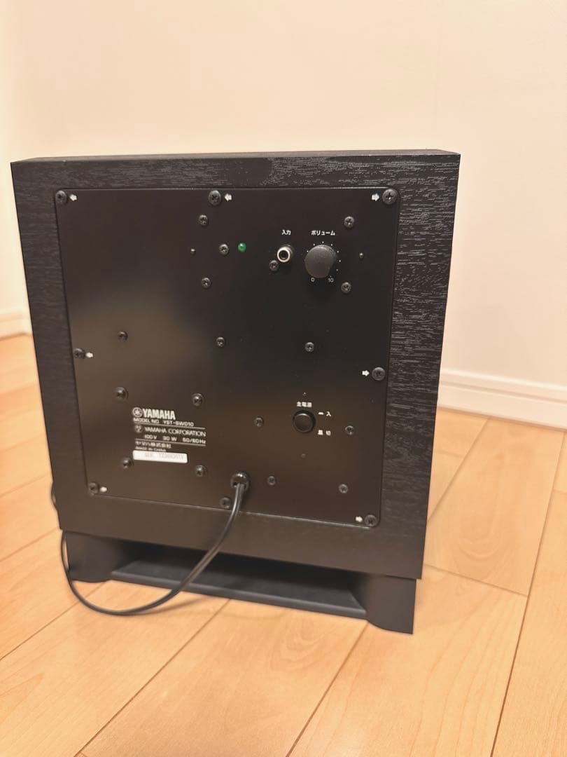 Yamaha サブウーファー YST-SW010 30W