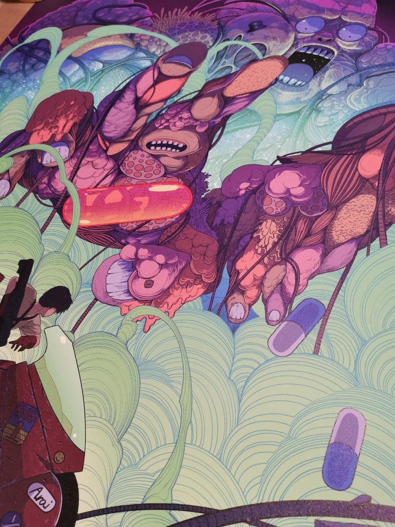 アキラ（Akira）・特大ポスター（75枚限定版、大友克洋）