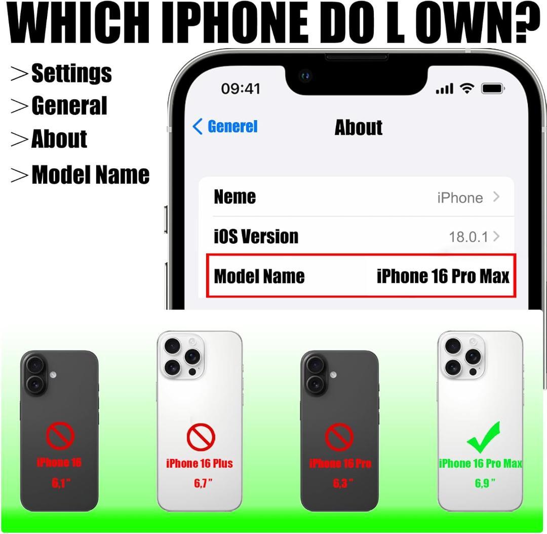 iPhone 16 Pro Max用手帳型ケース 本革 グレー 234K818