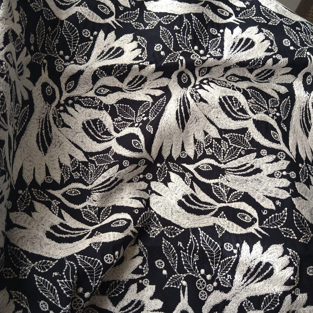 【ラスト1点】小鳥の口金 親子がま口バッグ/dop☆ミナペルホネン ハンドメイド