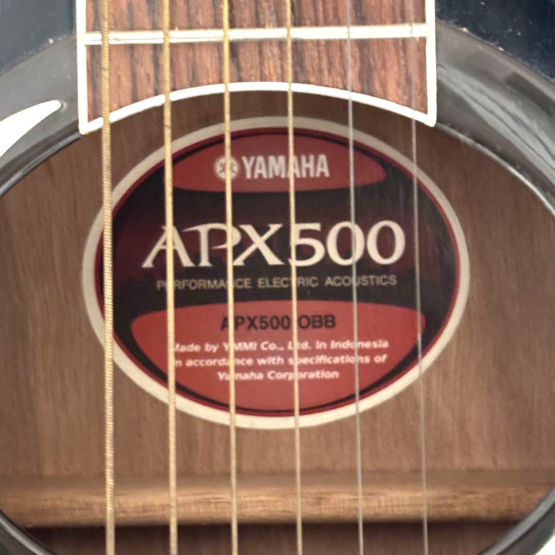 YAMAHA APX500 ヤマハ アコースティックギター エレアコ ブラック