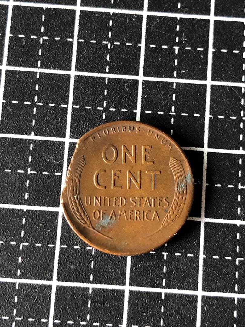 N3448【アメリカ】1946年(S)1セント　外貨　硬貨　古銭　
