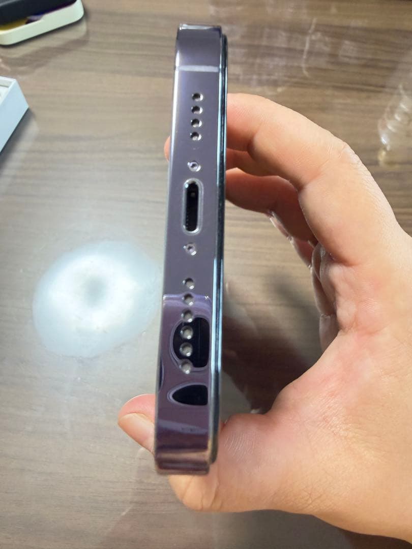 Apple iPhone 14 Promax 256Gパープル 本体