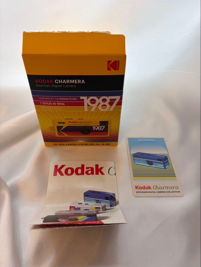 未使用　Kodak Charmera 1987 トイカメラ　ブルー