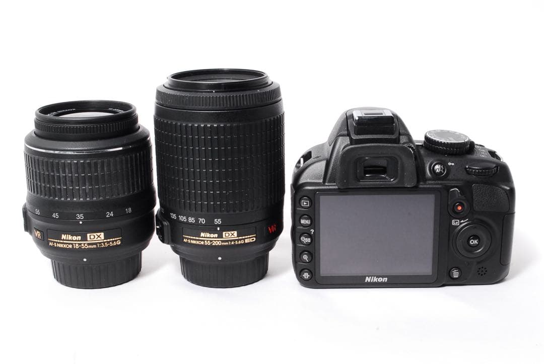 ◆バッグ付き◆Nikon D3100◆バッグ付き◆一眼レフカメラ◆ショット数僅か