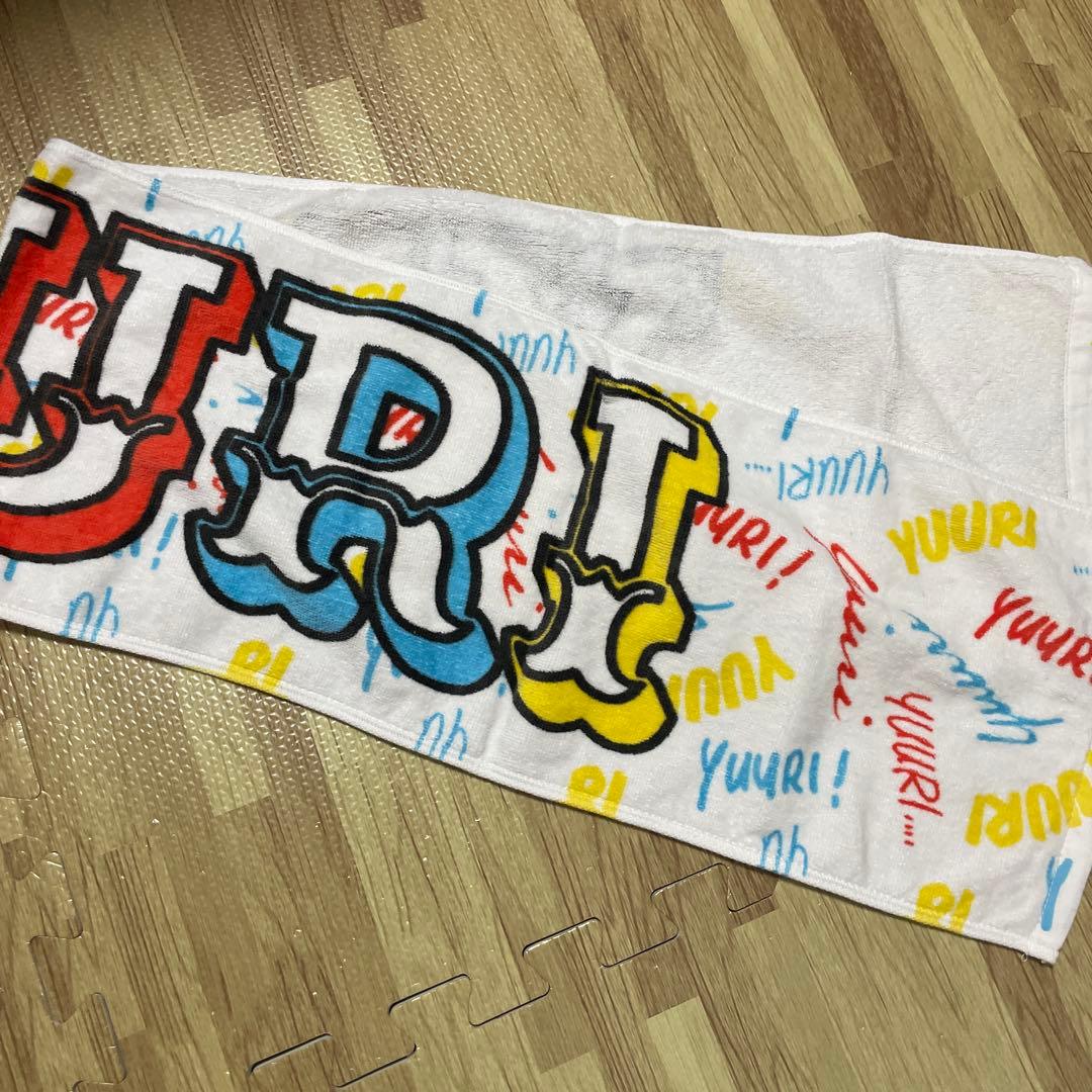 優里　アメコミTシャツ、マフラータオル