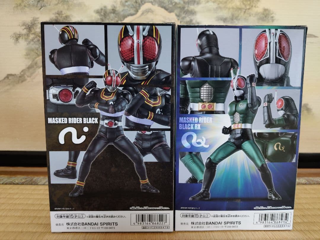 英雄勇像 仮面ライダーブラック＆仮面ライダーブラックRX