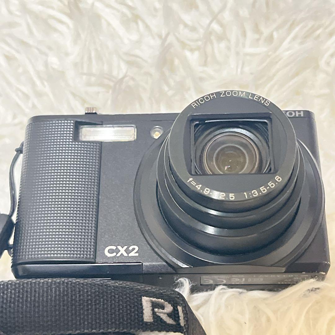 RICOH CX2 コンパクトデジタルカメラ　バッテリー　チャージャー付属