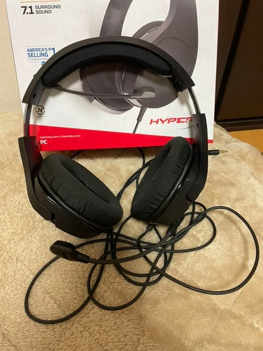 「さらに値下げしました」HyperX HX-HSCF-BK/AM