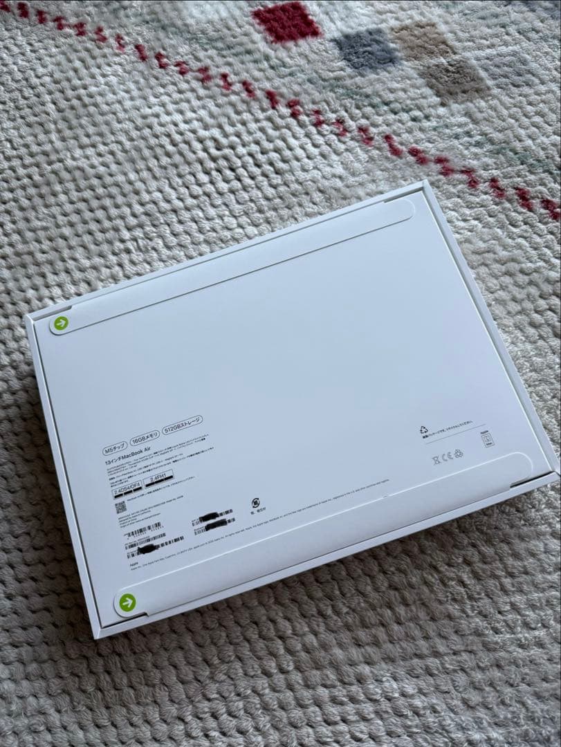 Apple MacBook Air 13インチ M5 スカイブルー US配列