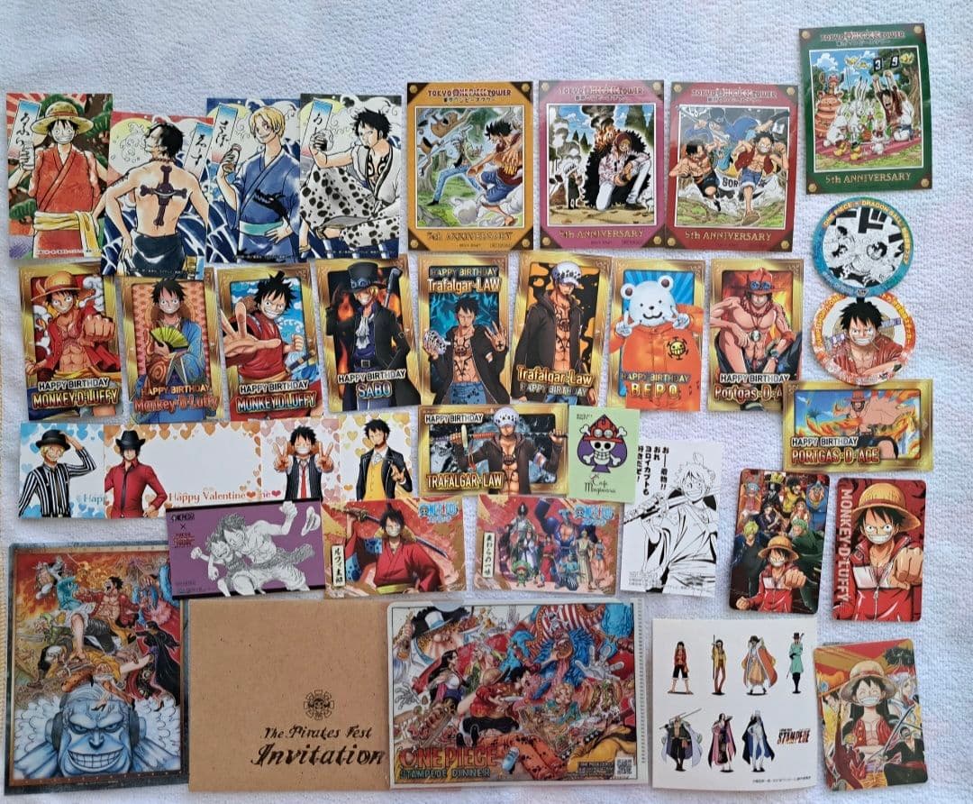 ワンピース　プロセカ　デュラ　青エク　黒執事　YOI等　まとめ売り
