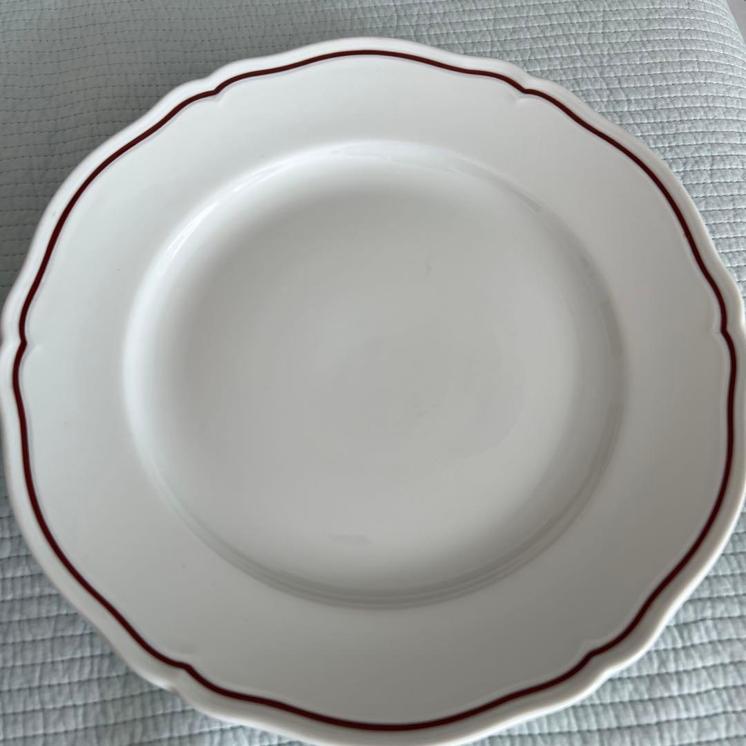 Richard Ginori ホワイトプレート 大皿　3枚セットリチャードジノリ