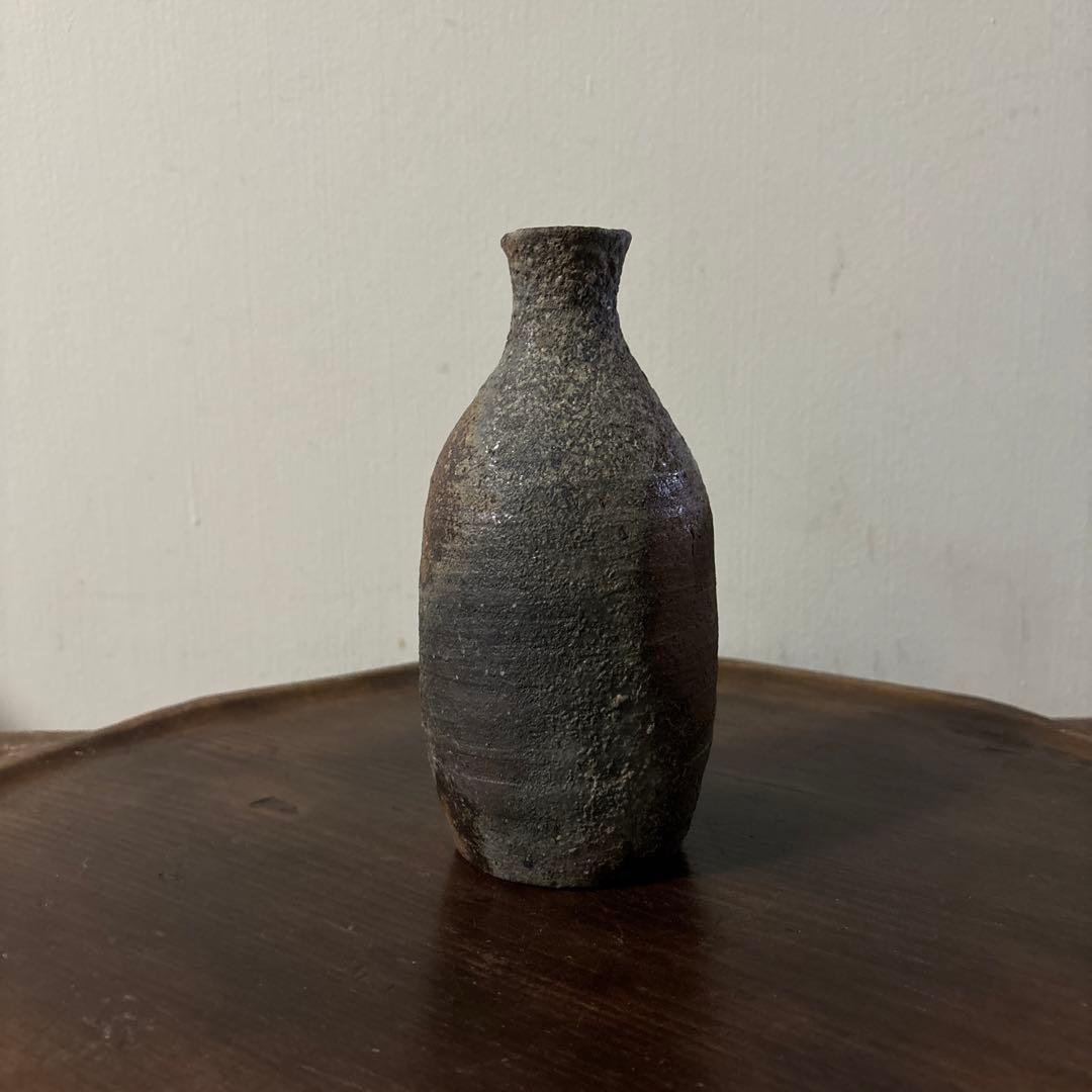 時代備前徳利　江戸後期頃　花入　アンティーク　古美術　伊万里　唐津　骨董　李朝