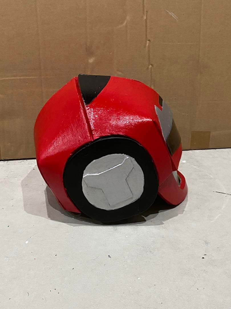 戦隊風レッド　特撮ヒーロー　ガワコスマスク