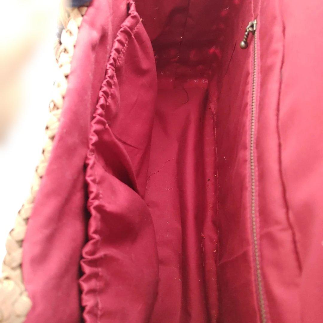 山葡萄の市松交差編み［三つ編み］