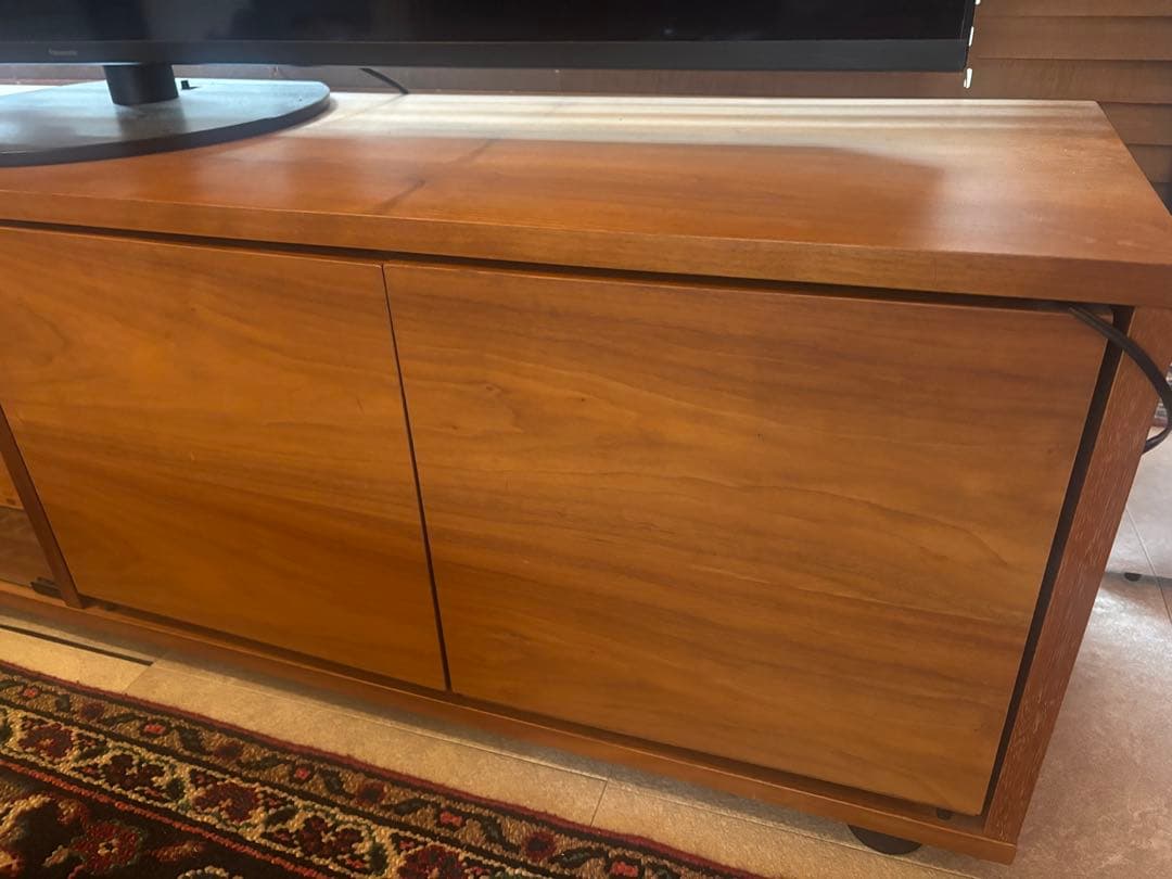 テレビ台　無印良品 スタッキングキャビネット ウォールナット材
