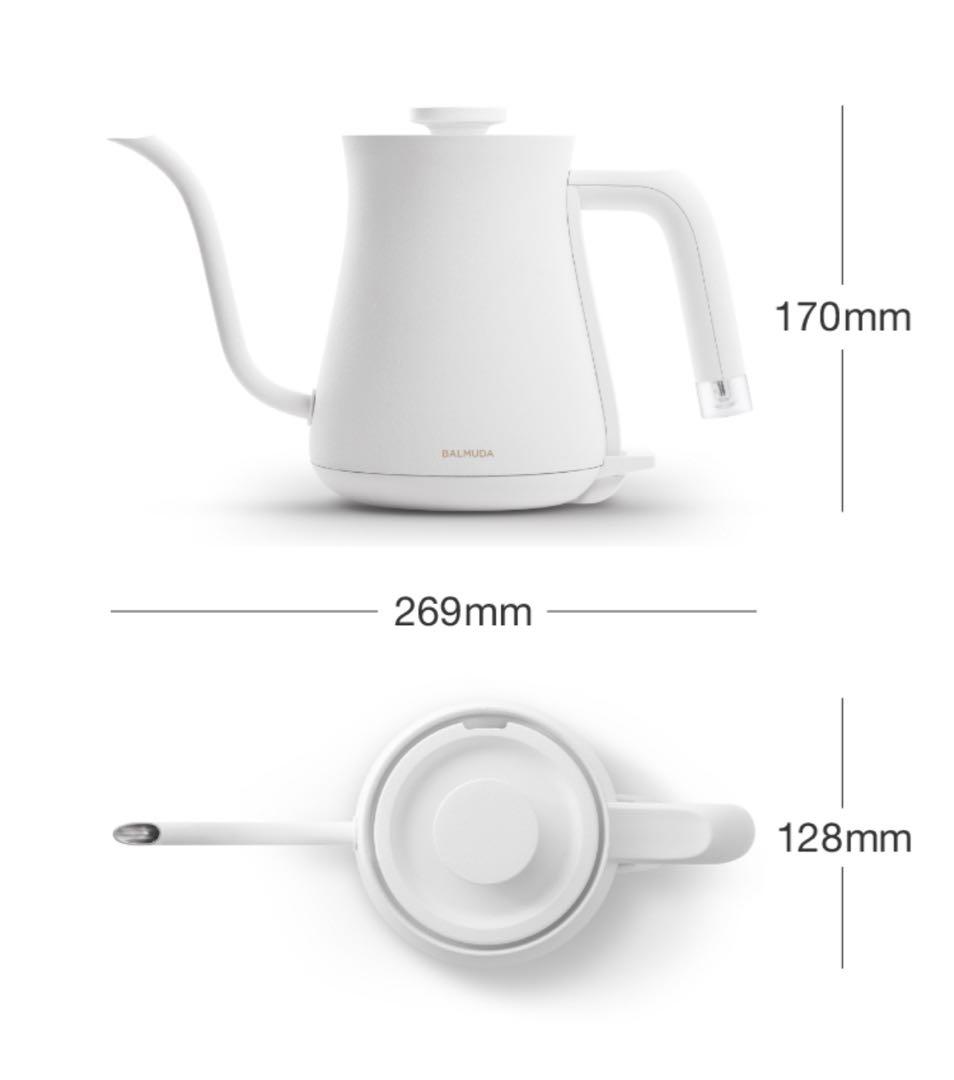 BALMUDA The Pot 電気ケトル 白 ホワイト 0.6L 新品未開封
