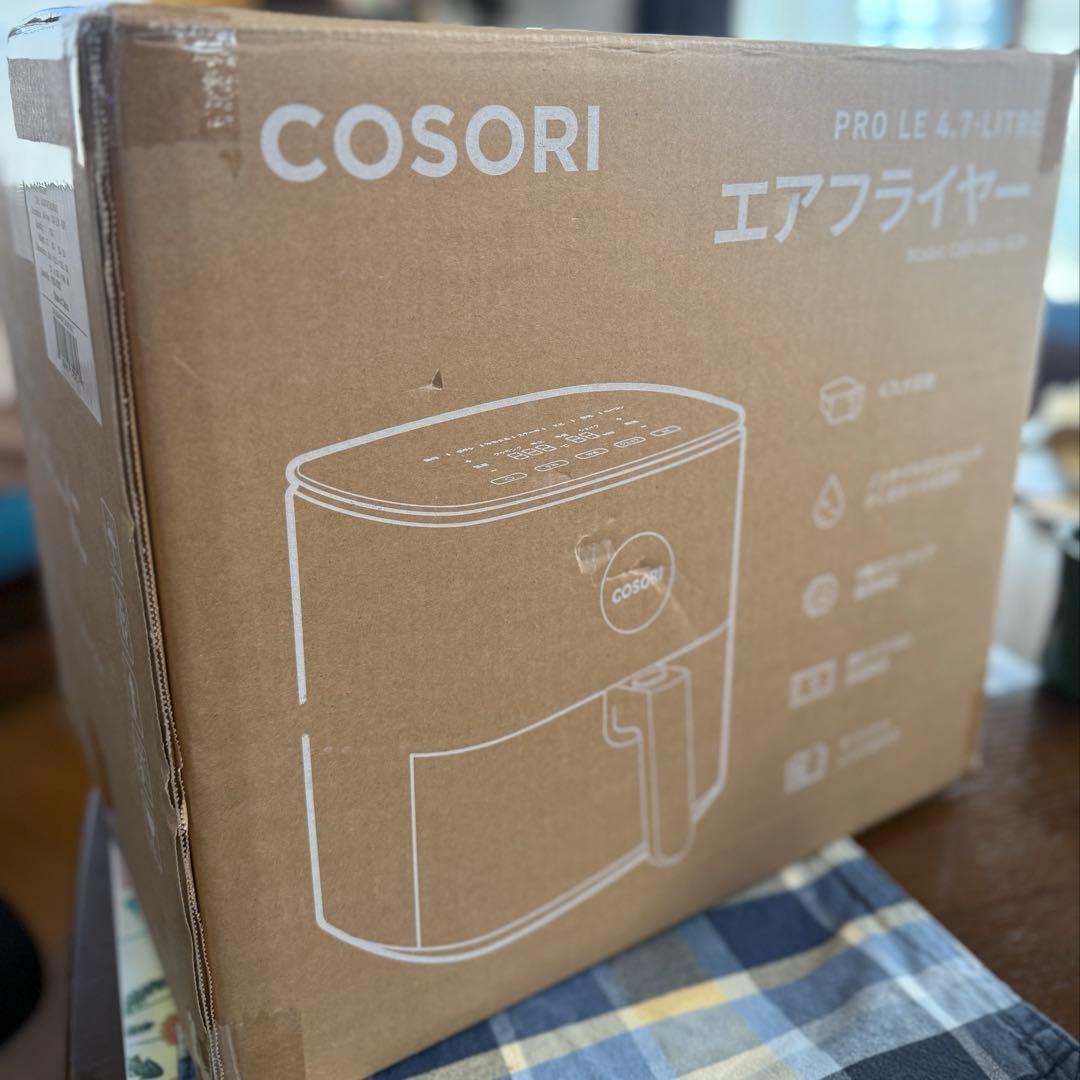 【美品】COSORI コソリ 4.7Lノンフライヤー ノンフライヤー 大容量
