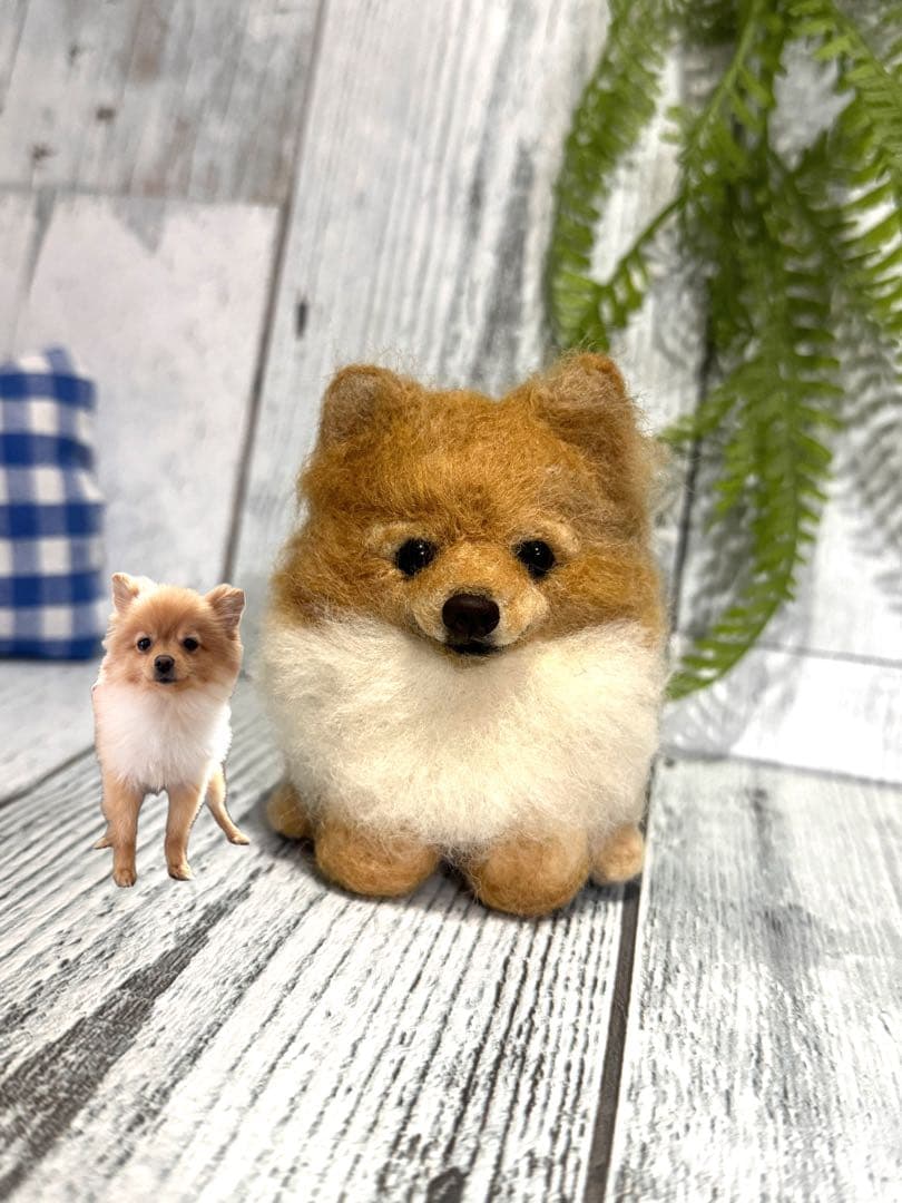 ちまっとあにまるず　羊毛フェルト　うちの子　ペット　マスコット　うちの子オーダー