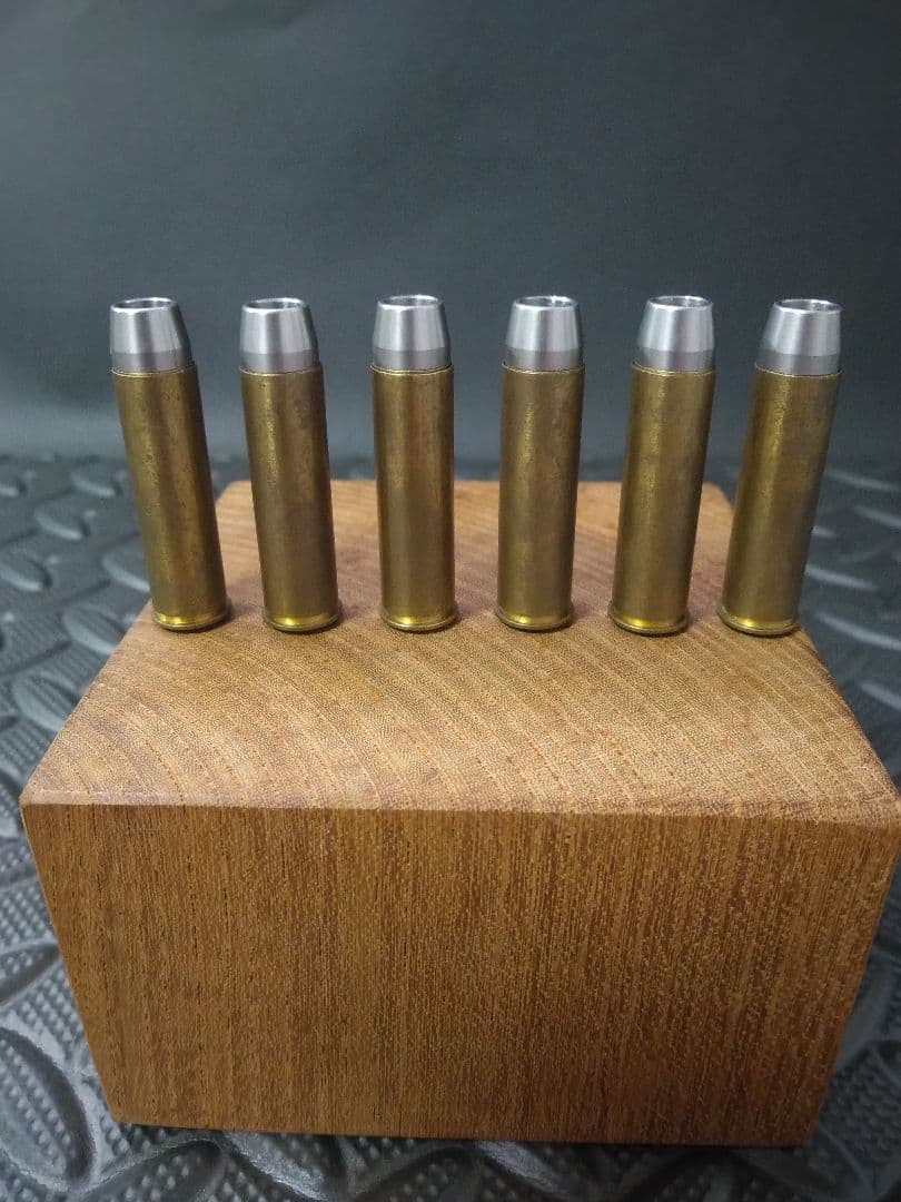 東京マルイ　コルトパイソン6in　ガスリボルバー木製ハンドル及び、リローダー付き