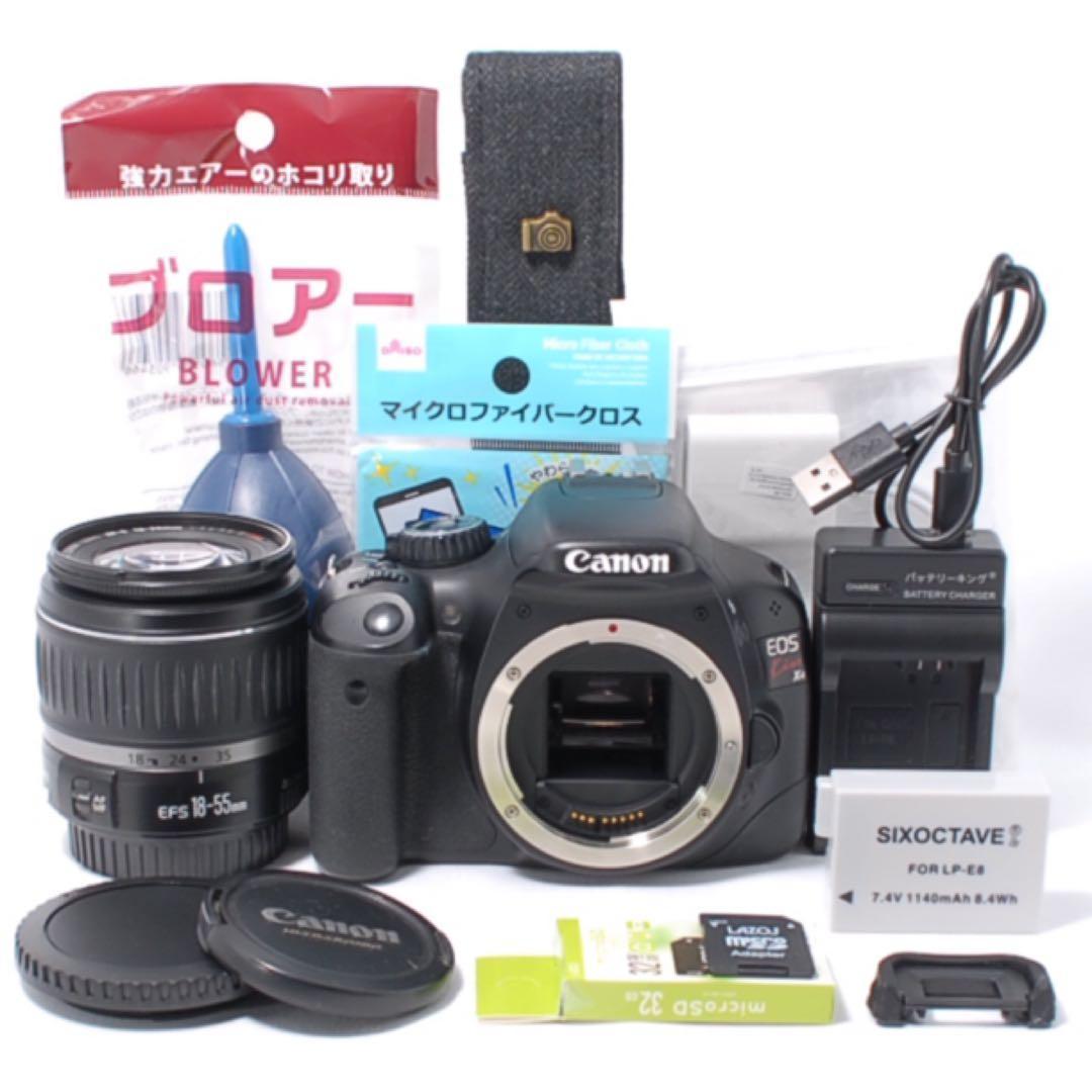 軽量・コンパクト✨Canon EOS Kiss X4 初心者おすすめ♪ 翌日発送
