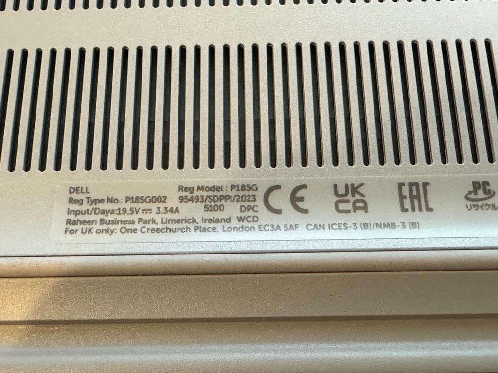 【2024年7月購入】DELLノート Win11 Core i5 メモリ16GB