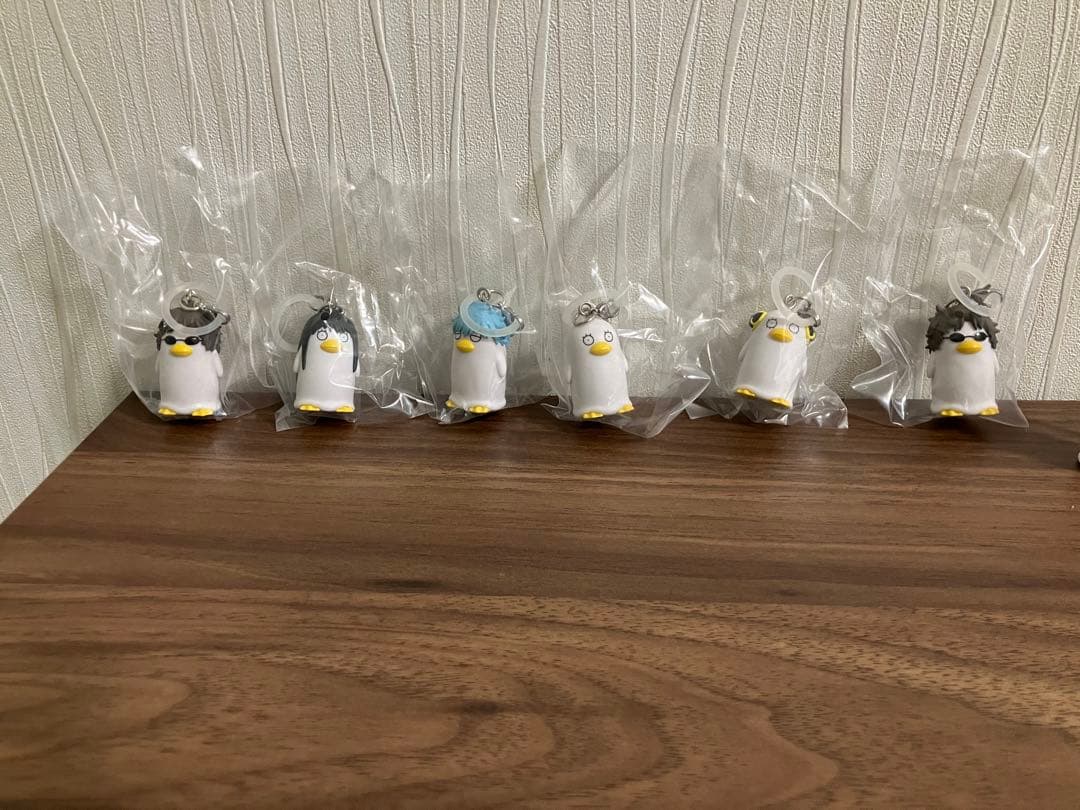 銀魂　めじるしアクセサリー　忘れっぽい奴はこれをつけろ　コンプリート＋3体