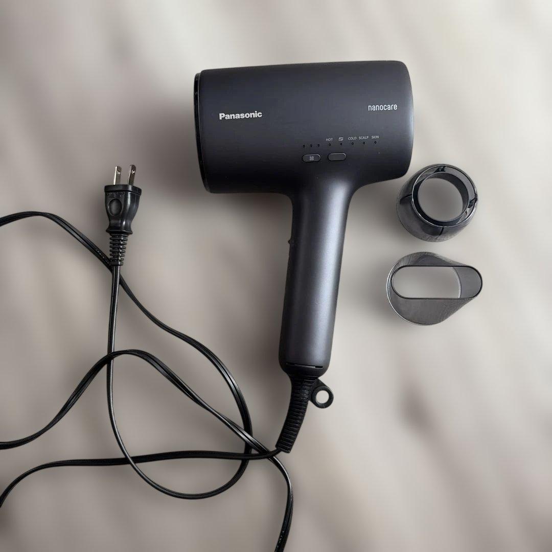 ジャンク品⭐︎Panasonic nanocare ヘアドライヤー ブラック