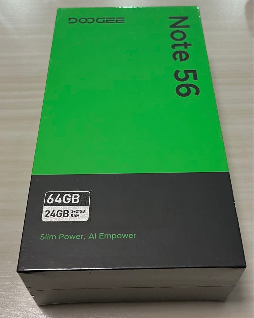 DOOGEE Note56 Android16 スマホ 6.56インチ 新品