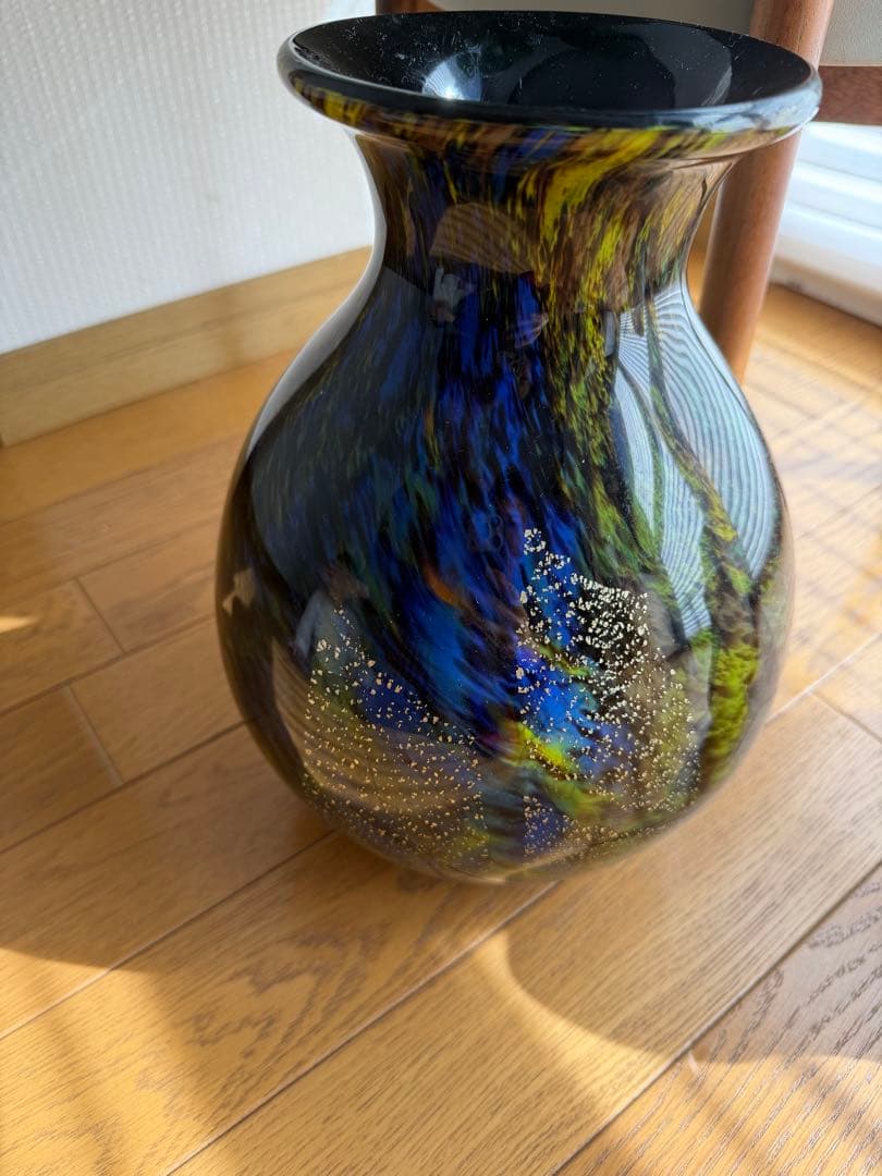 【美品】カメイグラス kameiglass 花瓶 ヴィンテージ品